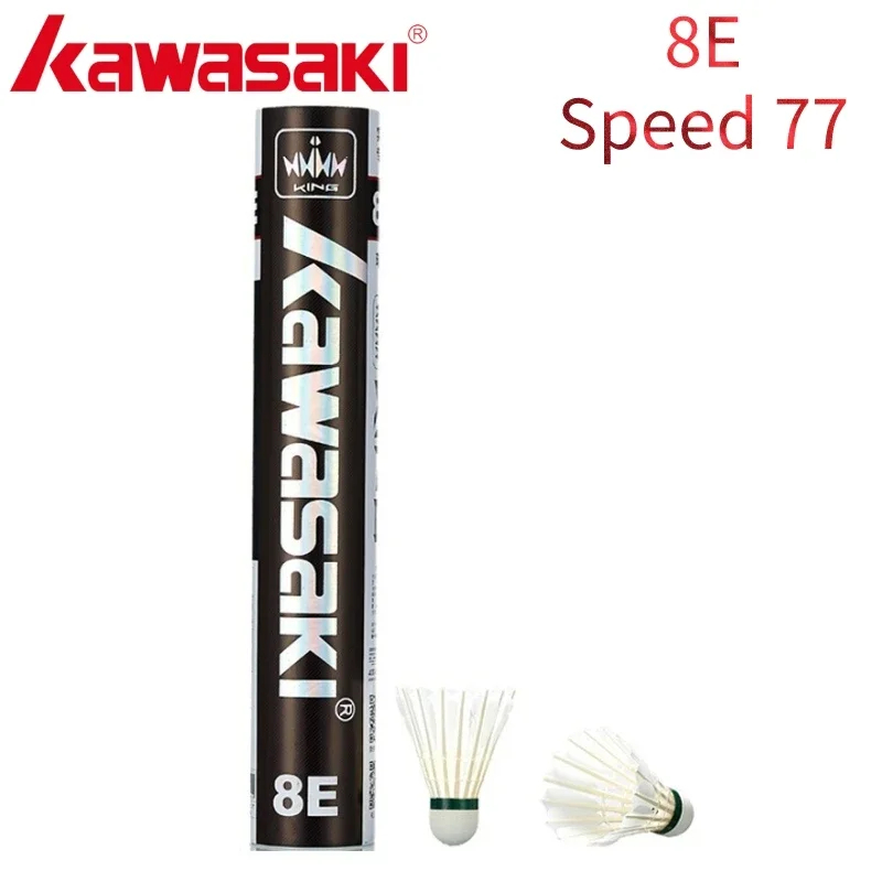 Badminton Center - Kawasaki Feather Shuttlecock 8E Professional Indoor