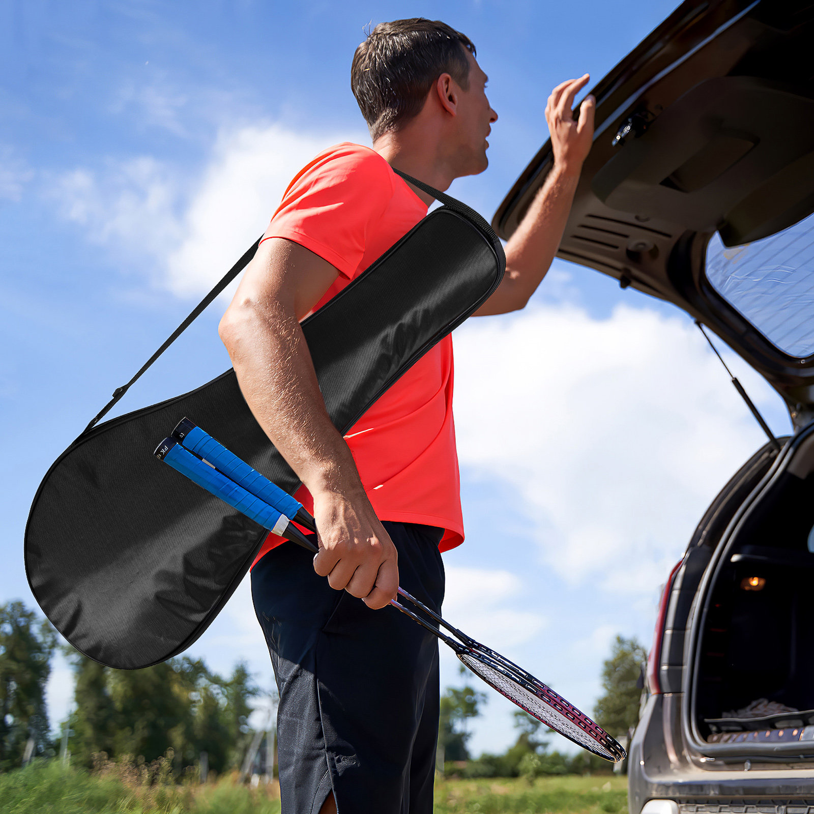 Outdoor Badminton Bag Sports R - đánh giá và giá Backpack Racket Bag