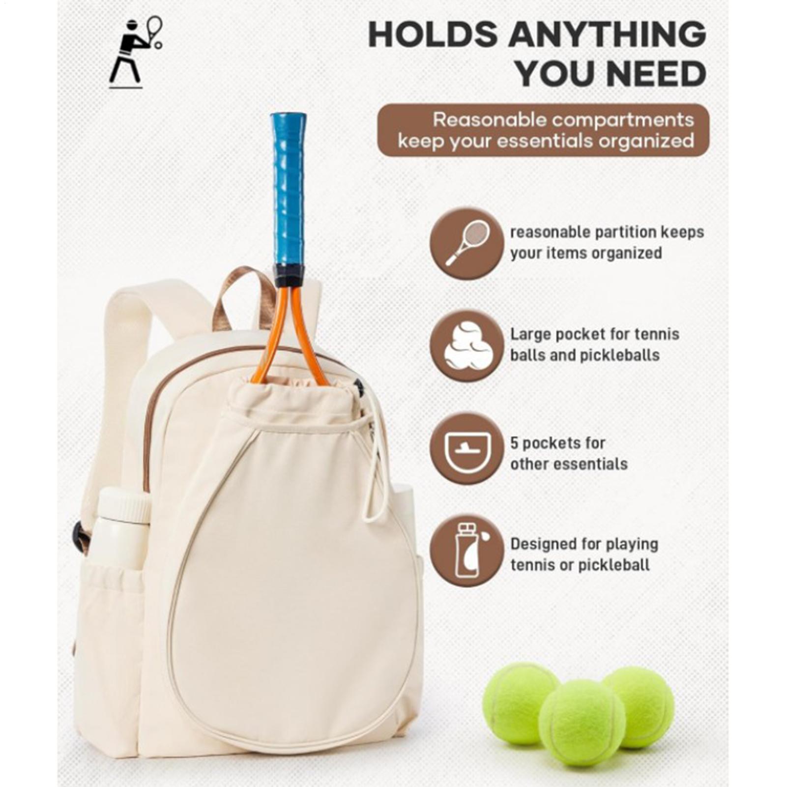 Pickleball Bags For Men Holds  - đánh giá và giá Backpack Racket Bag