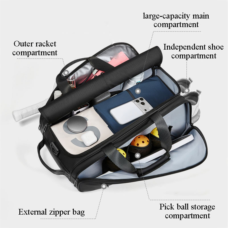 Tennis Bag, Large Capacity, Li - đánh giá và giá Backpack Racket Bag