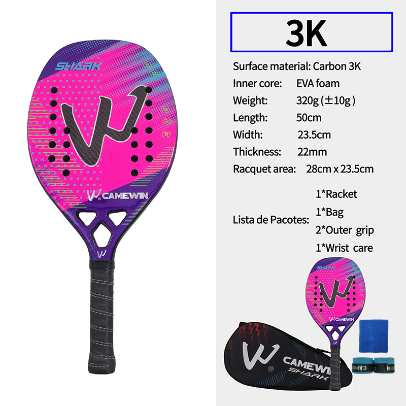 Camewin 3k Beach Tennis Racket - đánh giá và giá Li Ning Racket