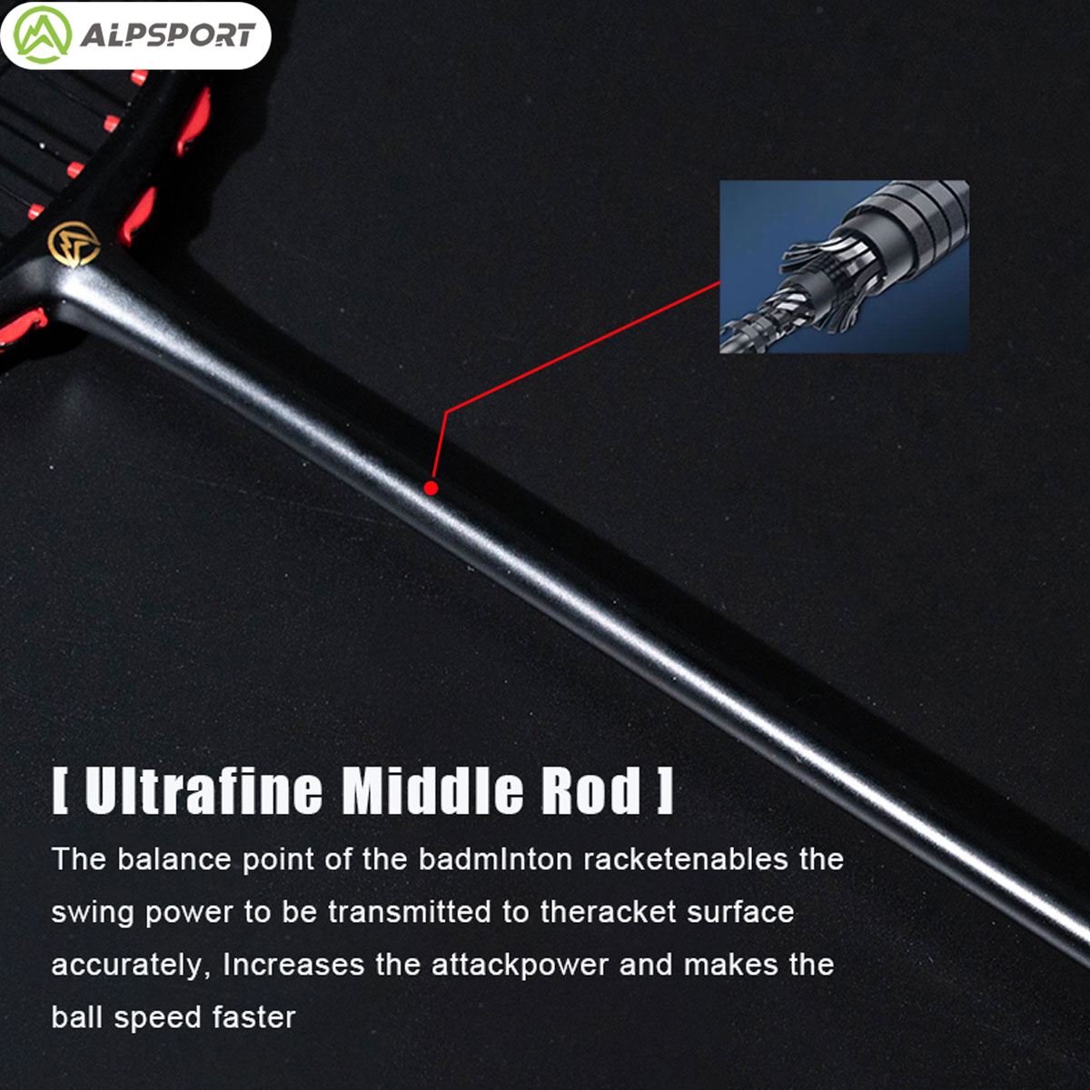 Alpsport MH-V5 5U 75g Wave Leg - đánh giá và giá Li Ning Racket