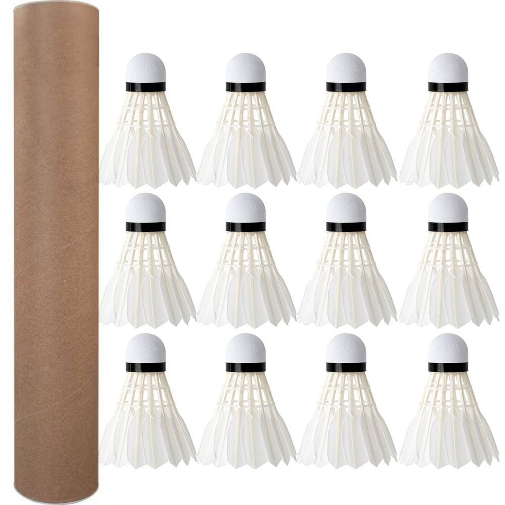 3/6/12Pcs New White Badminton  - đánh giá và giá Badminton Victor
