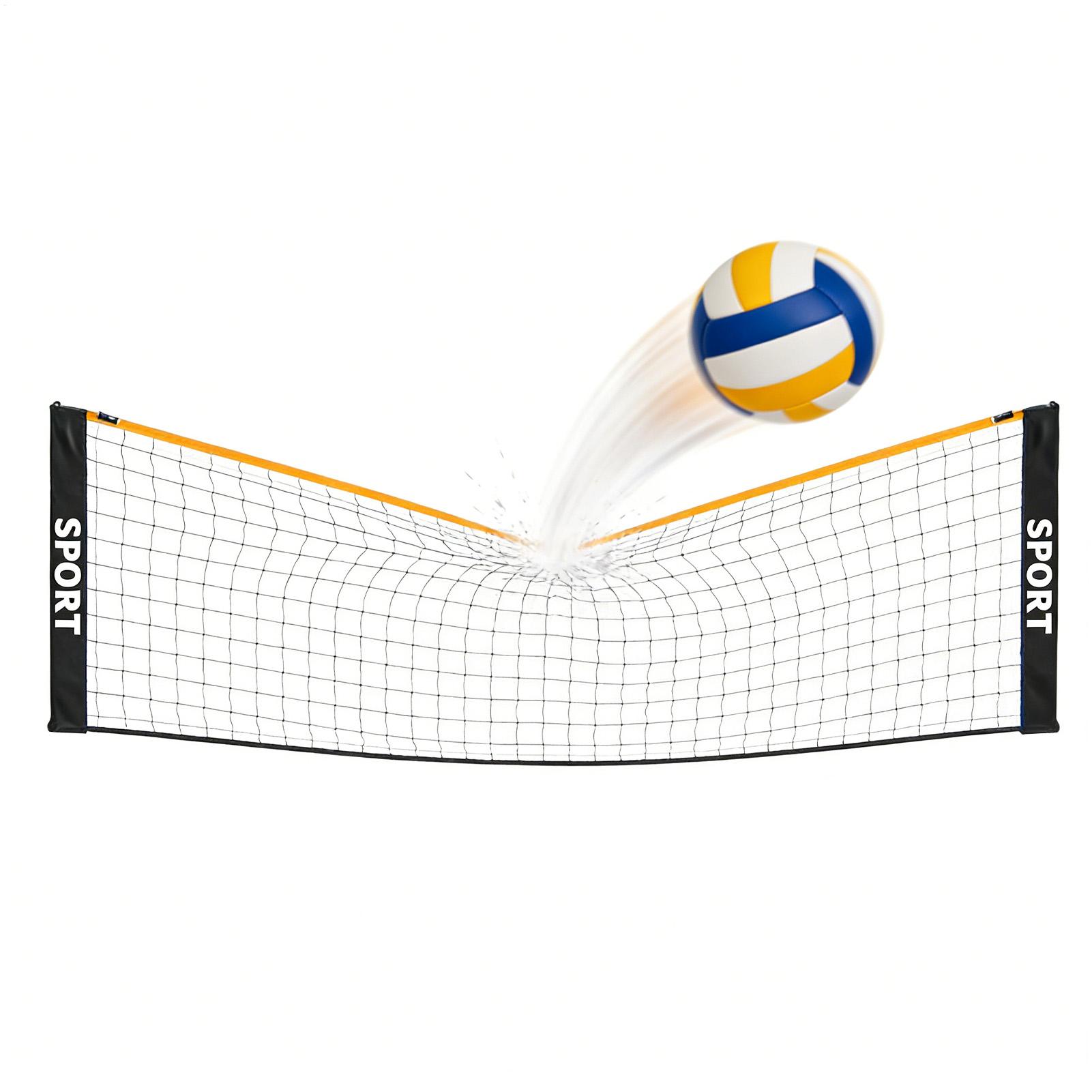 Portable Volleyball Net Weathe - đánh giá và giá Badminton Kids