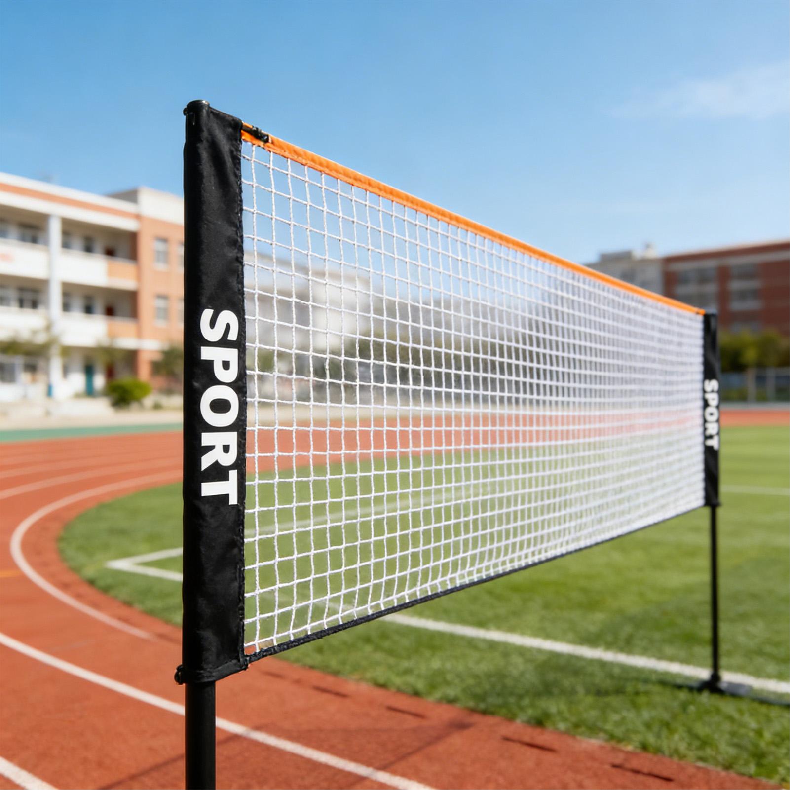 Portable Volleyball Net Weathe - đánh giá và giá Badminton Kids
