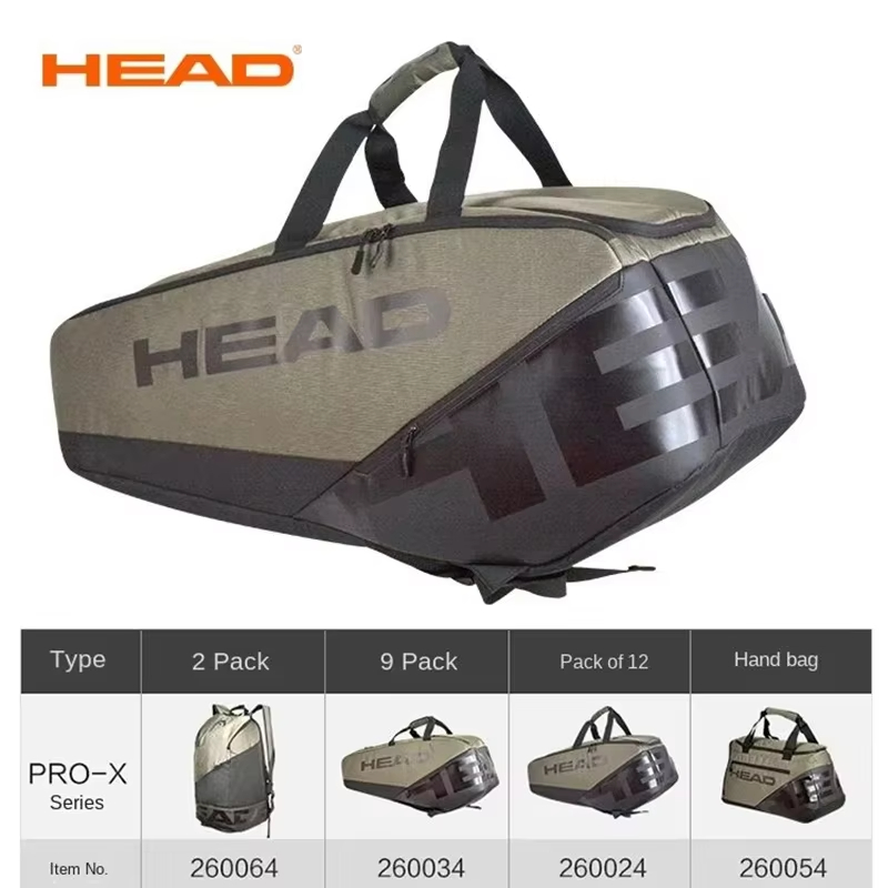 HEAD TOUR/PROX Series Tennis R - đánh giá và giá Backpack Racket Bag