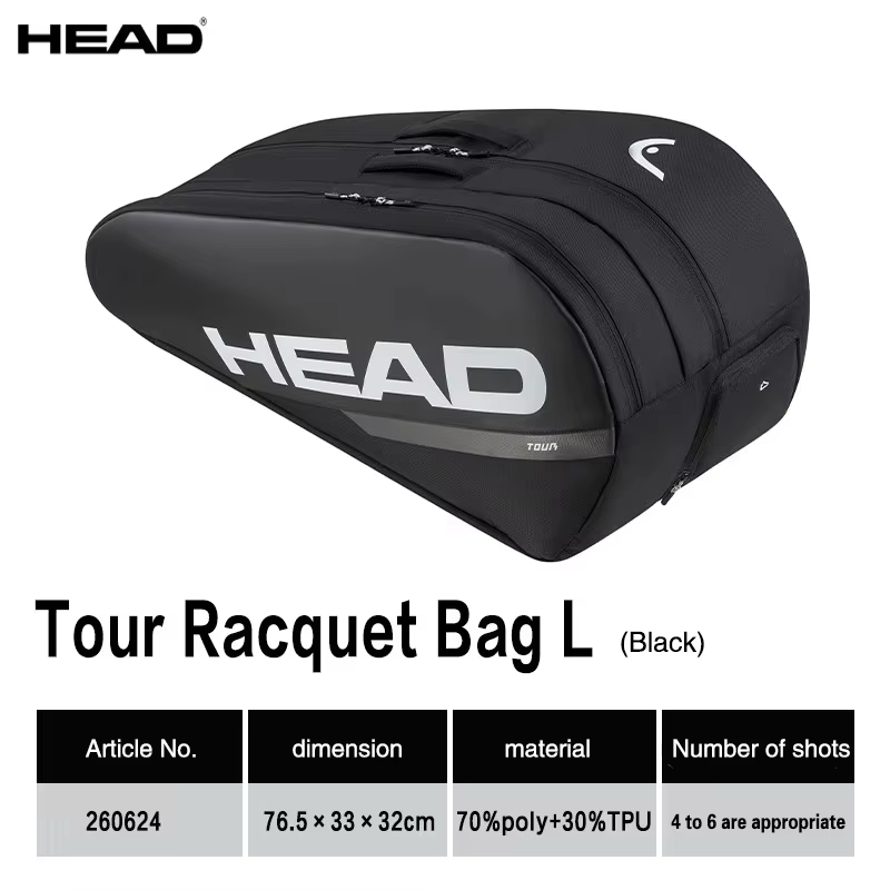 HEAD TOUR/PROX Series Tennis R - đánh giá và giá Backpack Racket Bag