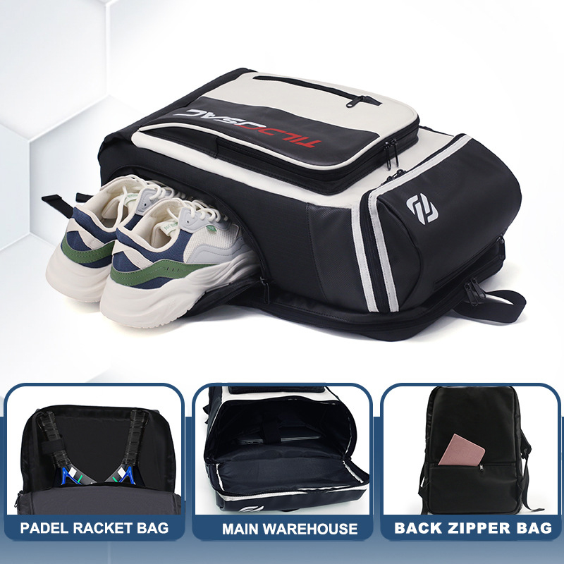Unisex Padel Racquet Backpack  - đánh giá và giá Backpack Racket Bag