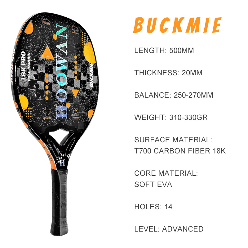 HOOWAN BUCKMIE Beach Tennis Ra - đánh giá và giá Li Ning Racket
